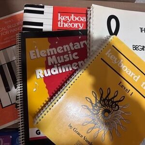 Music Theory and Rudiments Spiral Notebooks
